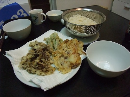 天ぷら素麺
